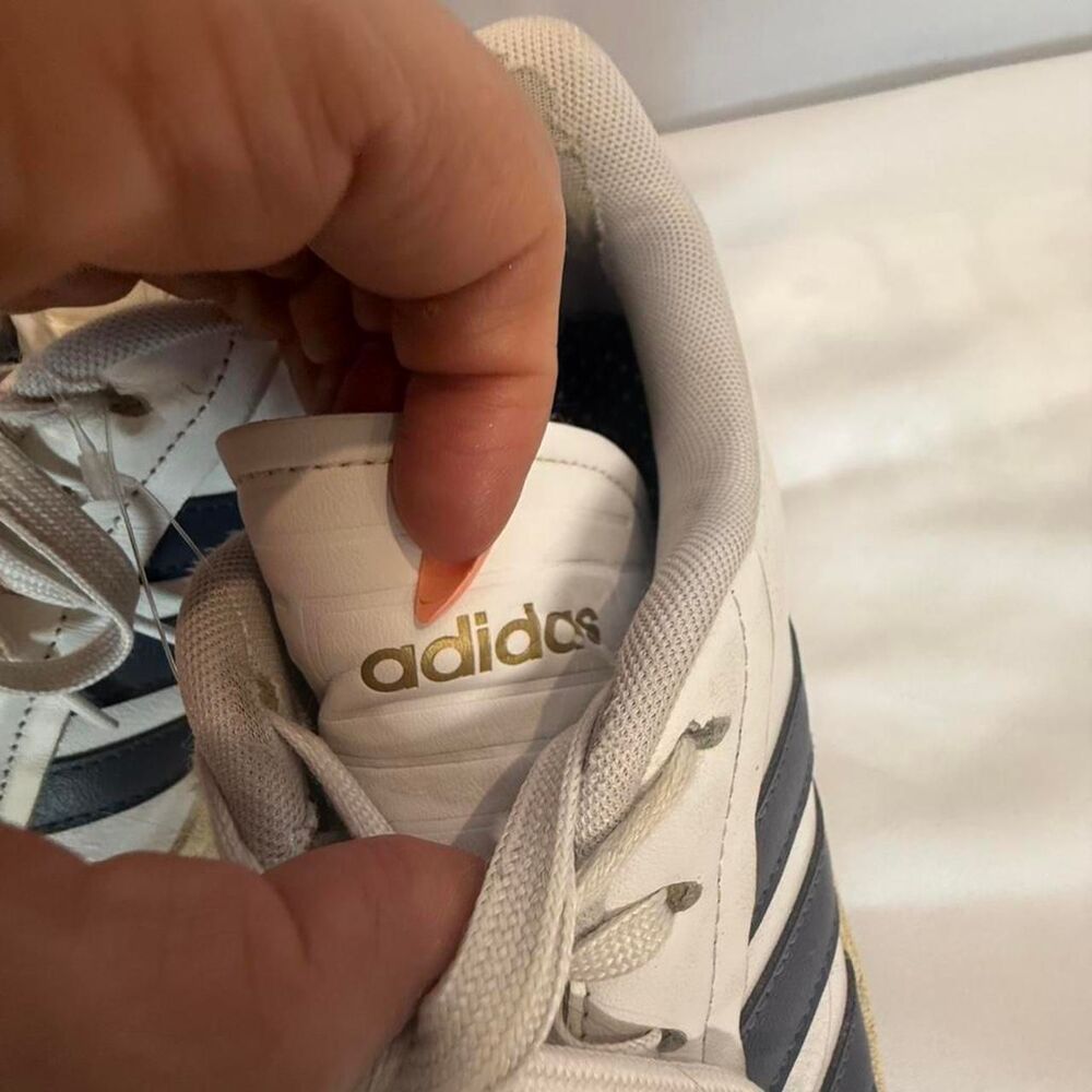 Adidas Men's White and Cream Trainers - Picture 2 of 6